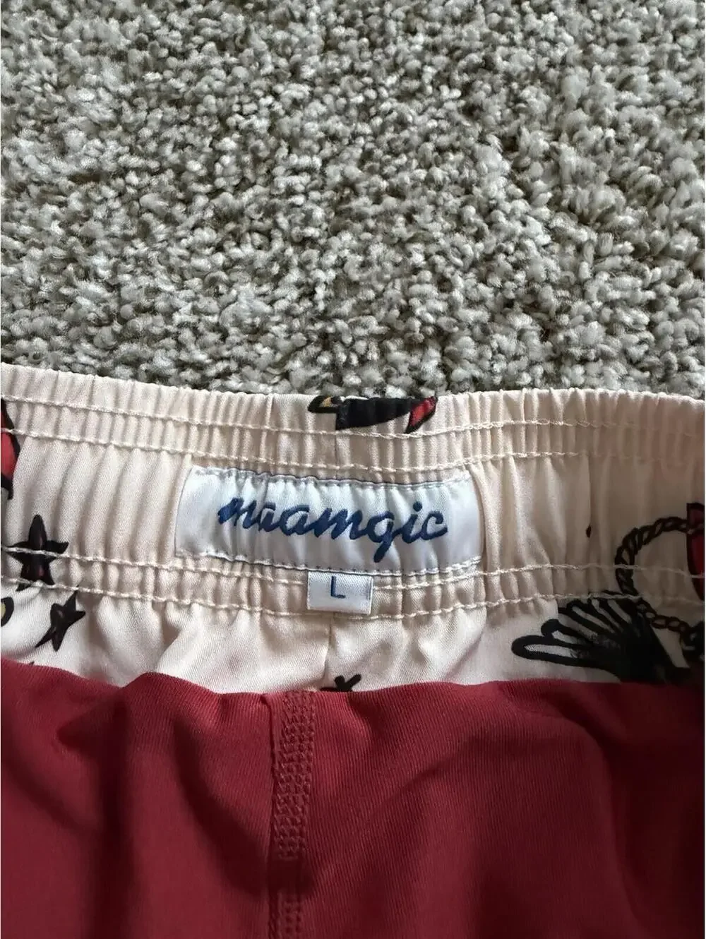 AMERICANA | 4TH OF JULY, PATRIOTIC EAGLES maamgic Mens 5.5 Inch Swim Trunks - Picture 2 of 3